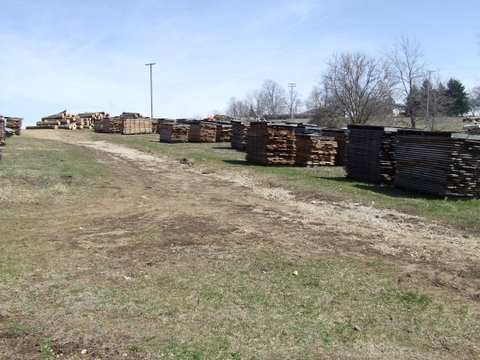 air drying lumber